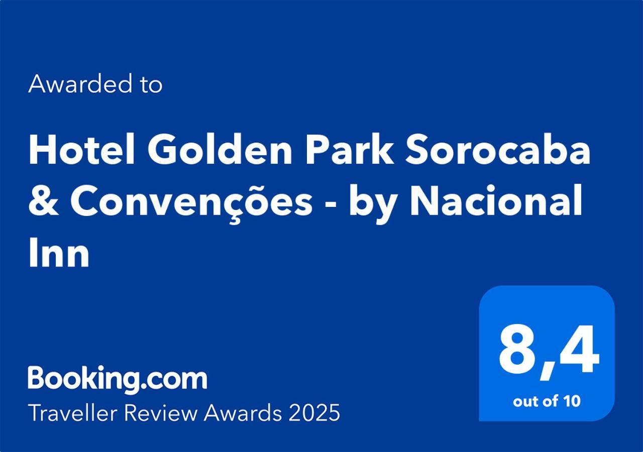 Hotel Golden Park Sorocaba & Convencoes By Nacional Inn Exteriér fotografie